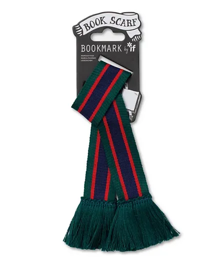 IF Book Scarf Bookmark - Black & Red