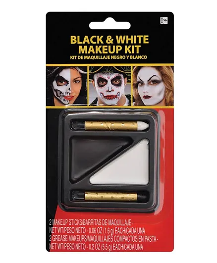 Party Centre Black And White Make Up Kit