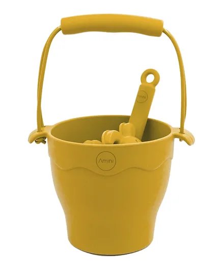 Amini Beach Bucket Play Set - Mango Yellow