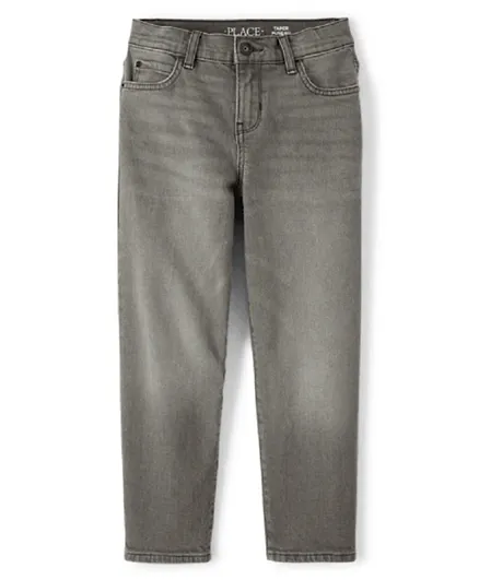 ذا تشيلدرنز بليس جينز متوسط الارتفاع - رمادي