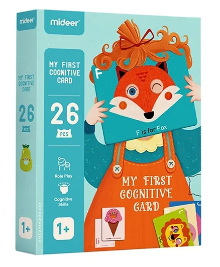 Mideer My First Cognitive Cards - 26 Pieces