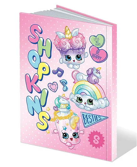 Shopkins Arabic Hard Cover Notebook - 100 Sheets