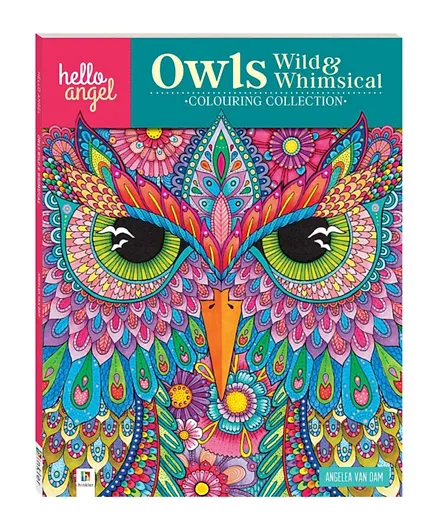 Hello Angel: Owls Wild & Whimsical - English