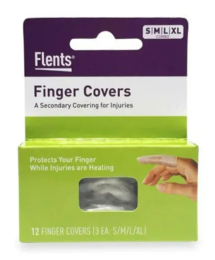 Apothecary Finger Covers 6/72 - Clear