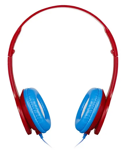 Marvel Spiderman Stereo Headphones With Adjustable Headband & 1.2M Aux Cable