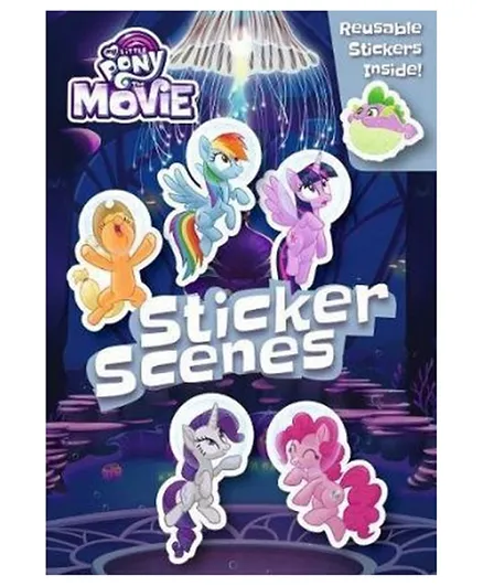 My Little Pony Movie Sticker Scene Book - 16 Pages