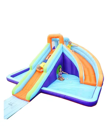 Myts Summer Fun Water Bouncer Inflatable With Water Slide