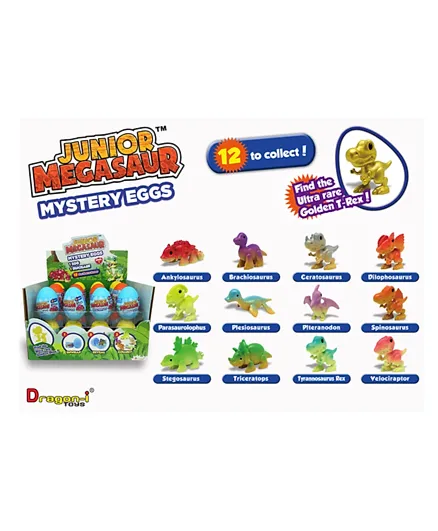 Mighty Megasaur Mystery Eggs Pack of 1 - Assorted