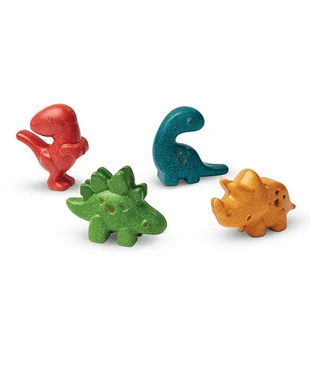 Plan Toys Dino Set - 4 Pc