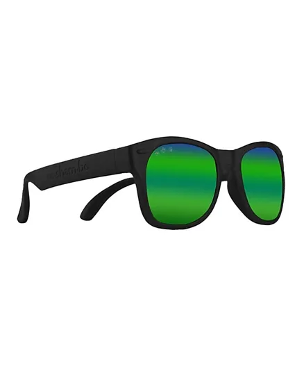 نظارة بظلال السوداء من روشامبو بولر - انعكاس أخضر