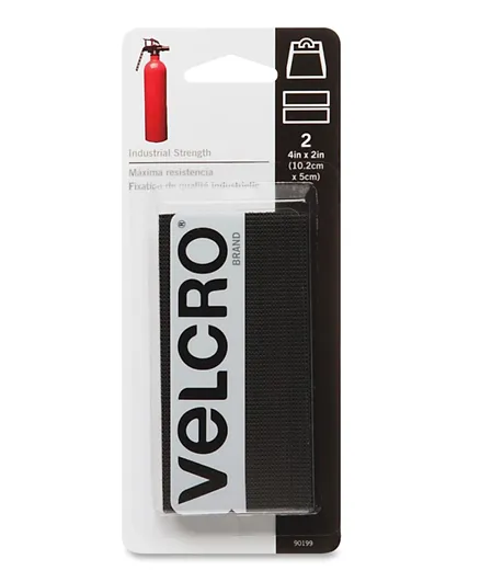 Velcro  Black Strip - 2 Pack