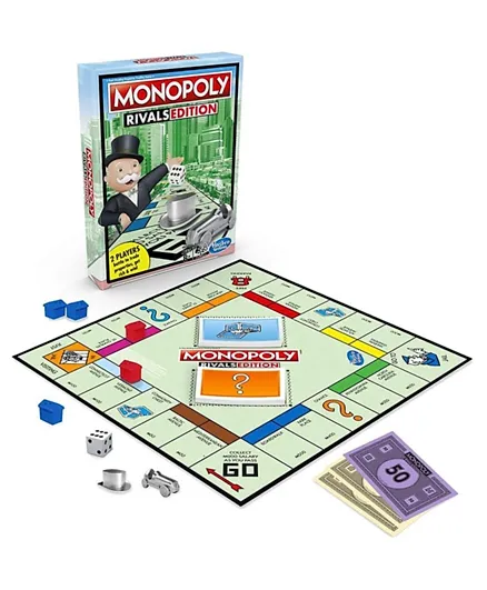 Hasbro Games Monopoly Rivals Edition Board Game - Multicolour