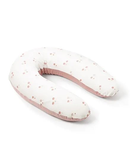 Doomoo Buddy Nursing Pillow - White & Pink