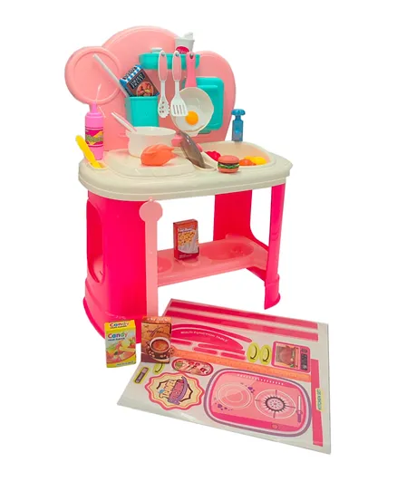 Toon Toyz Little Cook Kitchen Set With Water Function