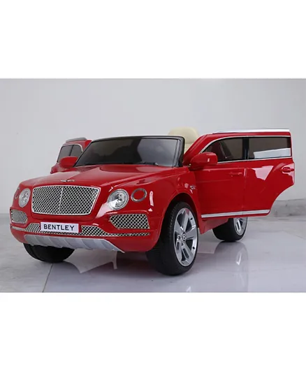 Babyhug Bentley Licensed Battery Operated Ride On with Music & Lights and Remote Control - Red