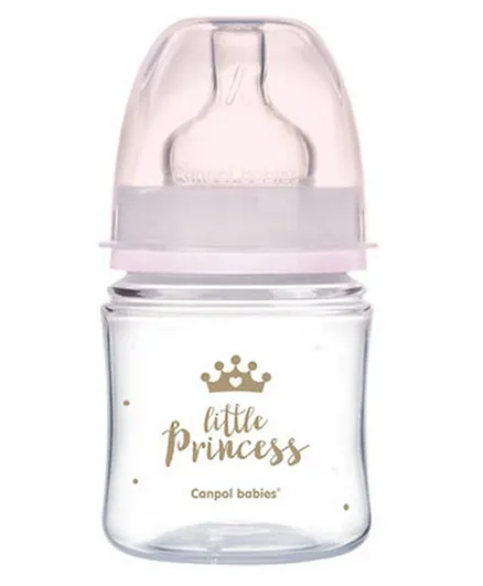 Canpol Babies Royal Baby Little Princess Anti-Collic Bottle - 120mL
