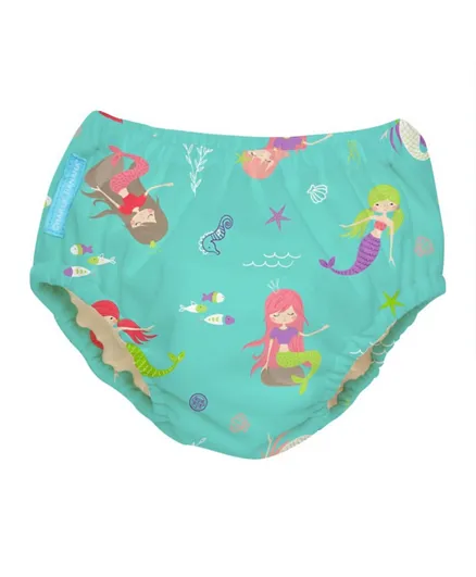 Charlie Banana 2-In-1 Swim Diaper & Training Pants Mermaid Tiffany - Large