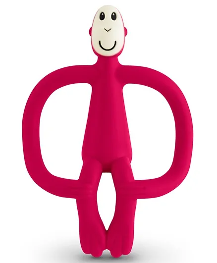 Matchstick Monkey Teething Toy - Red