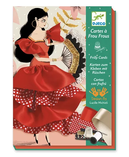 Djeco Sewing Flamenco - Red