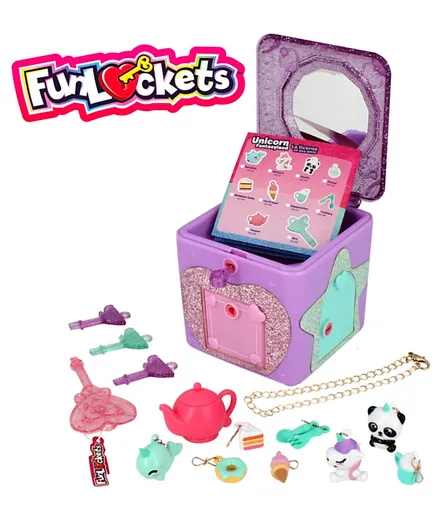 Fun Lockets Jewellery Box Assorted Pack - Multicolor