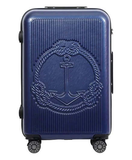 Biggdesign Ocean Suitcase Luggage  Medium - Navy Blue