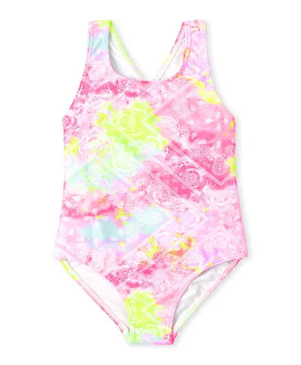 The Children's Place Tie Dye Swimsuit - Pink