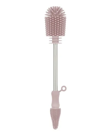 Haakaa Double- Ended Silicone Bottle Brush - Blush