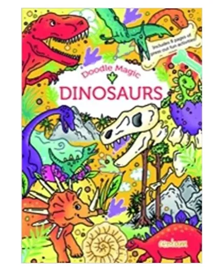 Doodle Magic Dinosaurs - 32 Pages