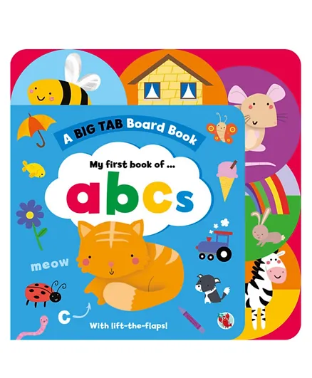 Early Learning Centre Big Tab World Book: ABC - 12 Pages