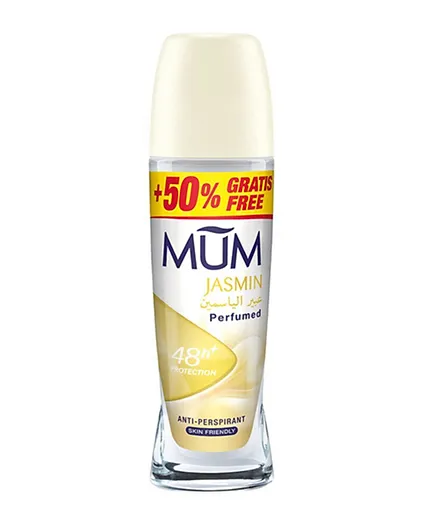 Mum Deodorant Roll On 75mL - Jasmine