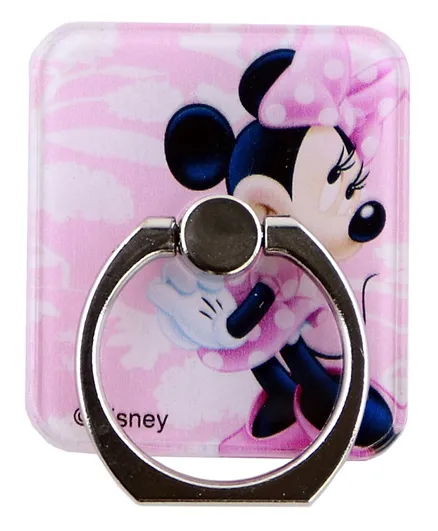 Disney Minnie Mouse Mobile Phone Ring Stent - Pink