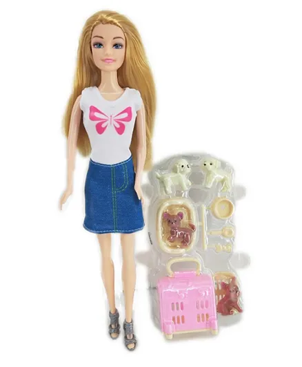 Elissa The Fashion Capital Home With Pets Collection Basic Doll - 11.5 Inch