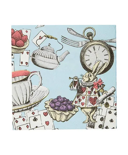 Talking Tables Truly Alice Cocktail Napkins - Pack of 20