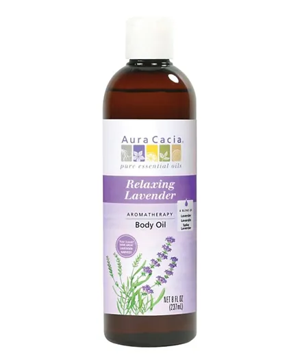AURA CACIA Relaxing Lavender Body Oil - 237mL