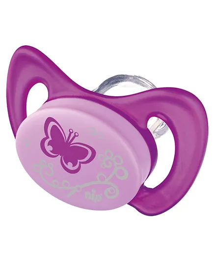 Nip Miss Denti  Silicone Soother - Lilac