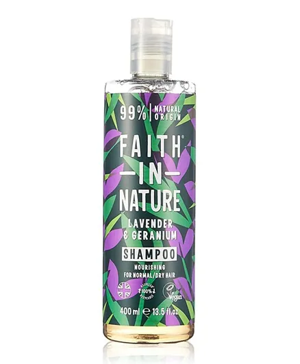 Faith In Nature Shampoo - Lavender & Geranium - 400ml