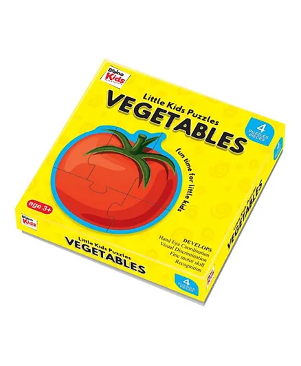 Braino Kids Little Kids Puzzle - Vegetables