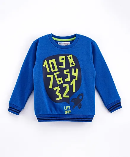 Minoti Graphic Sweater - Blue
