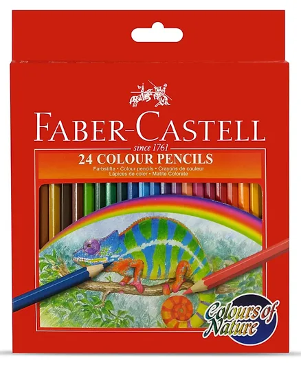 Faber-Castell Colour Pencils Set - 24 Colours