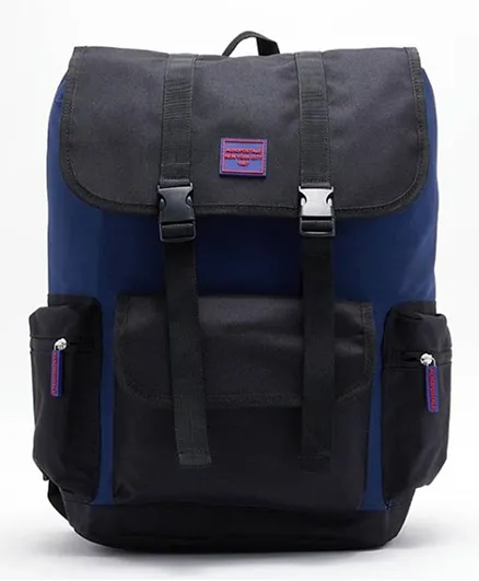 Aeropostale Flap Closure Backpack Blue - 7 Inch