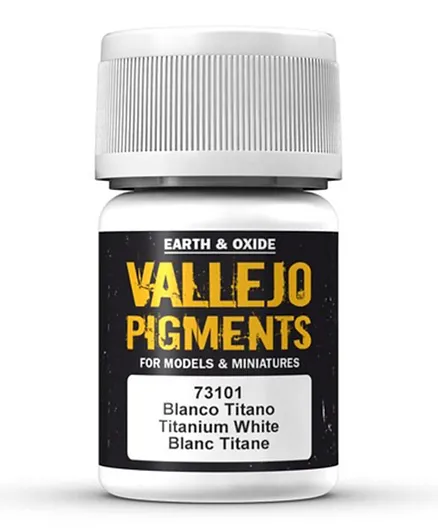 Vallejo Pigment 73.101 Titanium White - 35mL