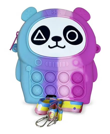 أوجي موجي تويز - حقيبة كتف ملونة بتصميم باندا