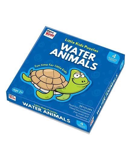 Braino Kids Little Kids Puzzle - Water Animals