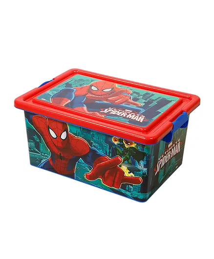 Disney Ultimate Spider Man 2 Plastic Storage Container - 13L