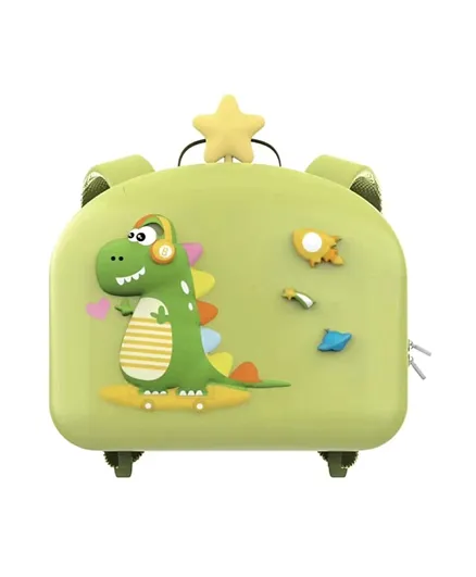 Factory Price Fiona Cute  Backpack Green Dino - 11 Inches