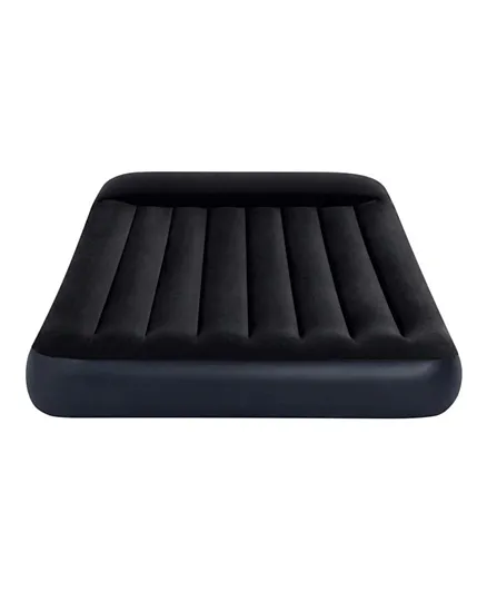 Intex Twin Pillow Rest Classic Airbed - Black