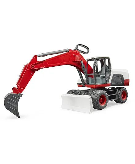 Bruder Mobile Excavator - Red