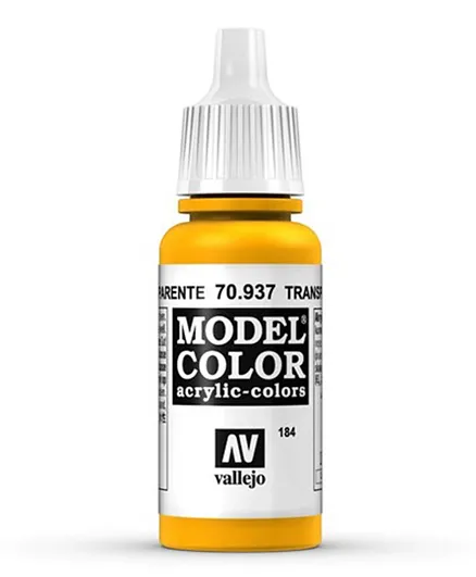 Vallejo Model Color 70.937 Transparent Yellow - 17mL