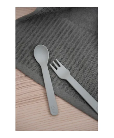 Trixie PLA Spoon and Fork Olive - 2 Pieces