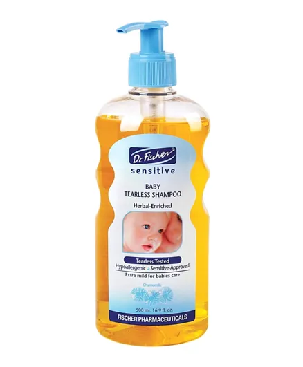 Dr. Fisher Sensitive Baby Tearless Shampoo - 500mL (0-2 years)